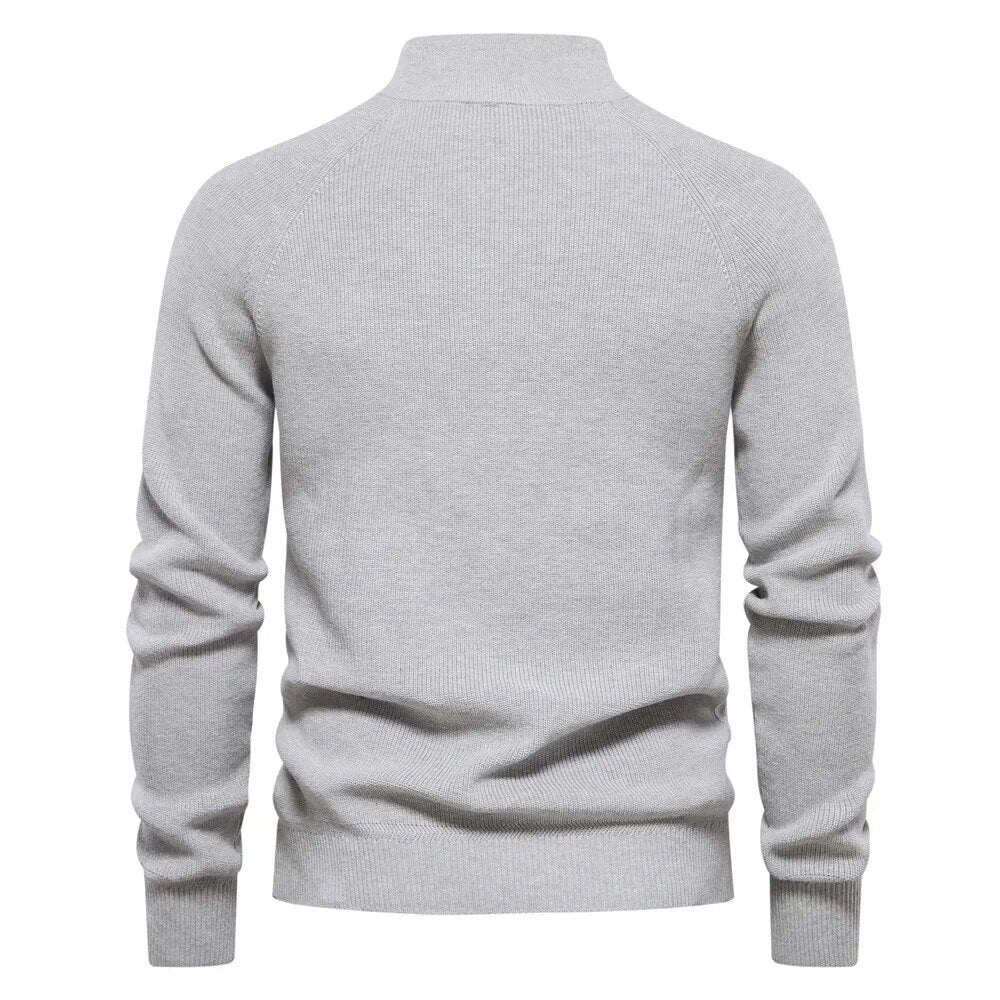 Half-Zip Trui Modieuze Zip-Up voor Dames en Heren