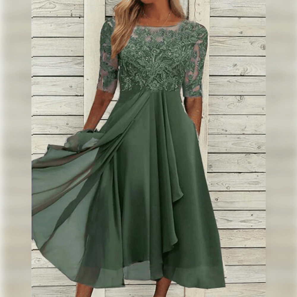 Vrouwelijke Zomerjurk Comfortabel Stijlvol Olivia