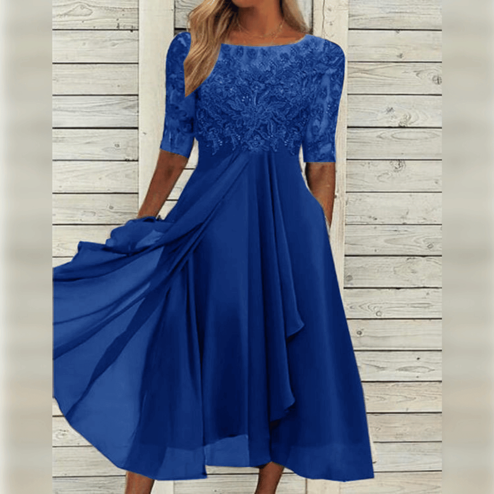 Vrouwelijke Zomerjurk Comfortabel Stijlvol Olivia