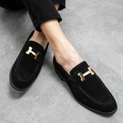 Luxueuze Heren Loafers Handgemaakt van Leer - Mode Vibes
