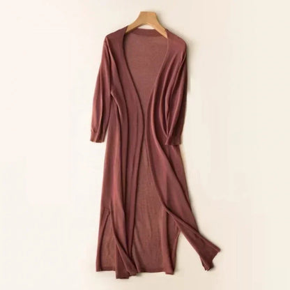 Dames Vest Lange Mouw - Elda Warme Winterjas Vest