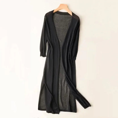 Dames Vest Lange Mouw - Elda Warme Winterjas Vest