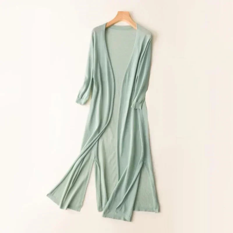Dames Vest Lange Mouw - Elda Warme Winterjas Vest