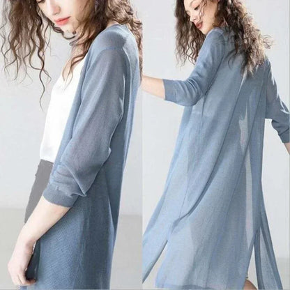 Dames Vest Lange Mouw - Elda Warme Winterjas Vest