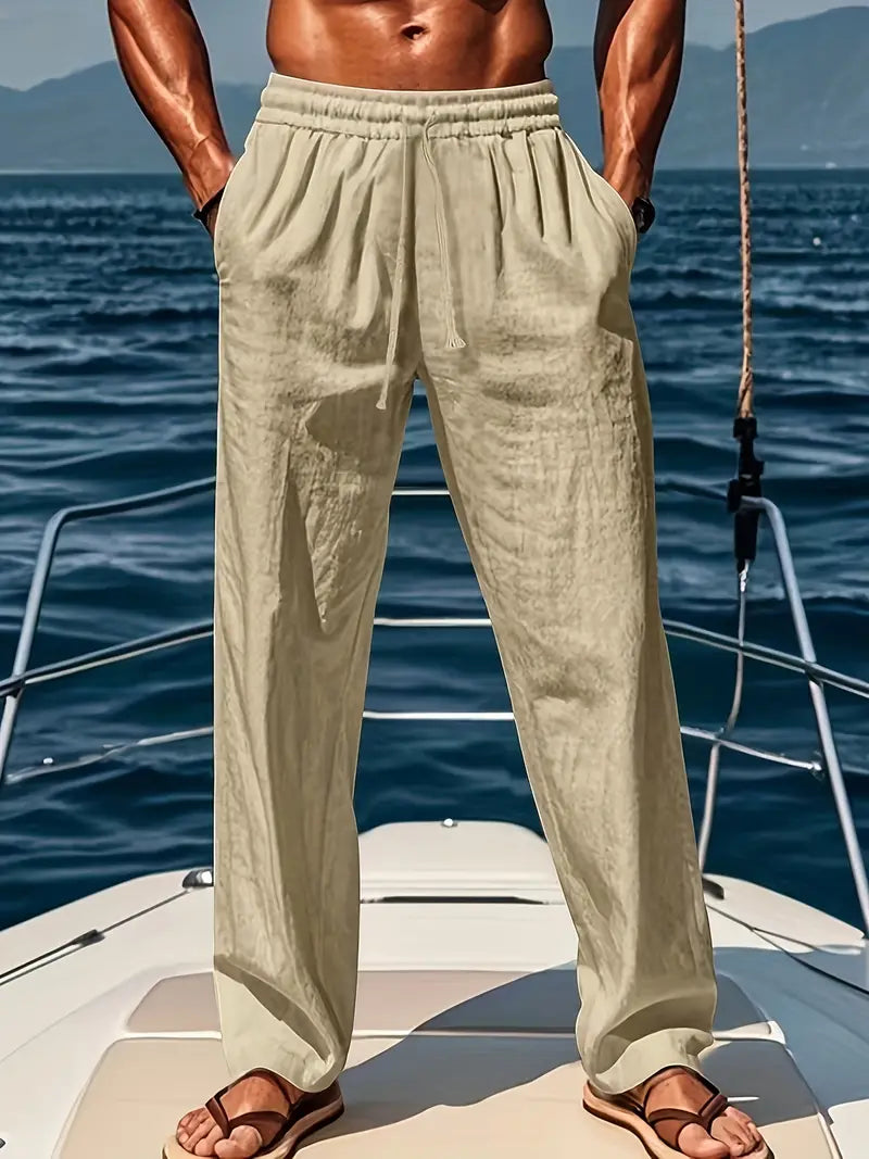 Nico | Linnen Broek Mannen – Comfortabel, Ademend & Casual 7