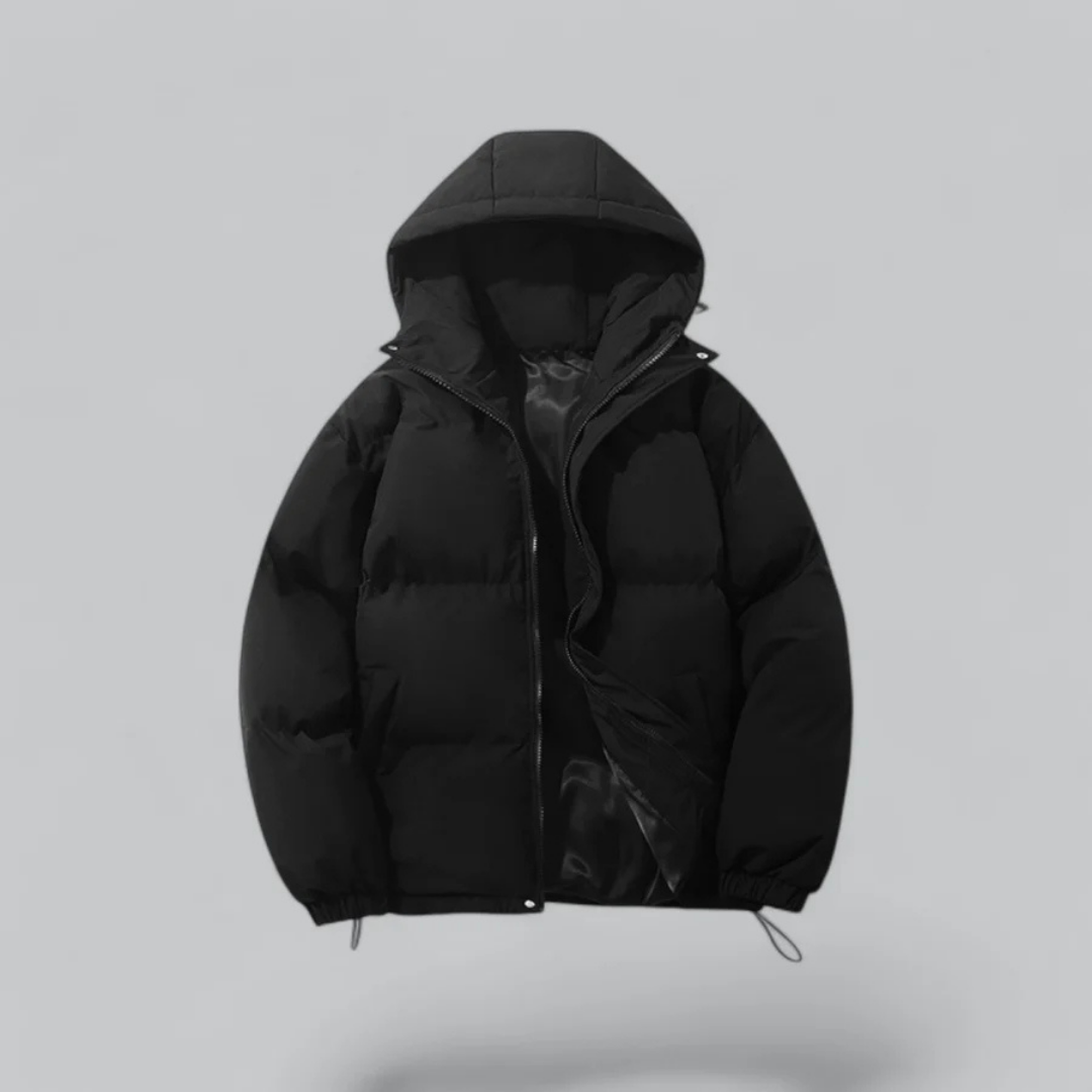 Heren Winterjas Gewatteerd Met Capuchon Warm en Comfortabel - Mode Vibes