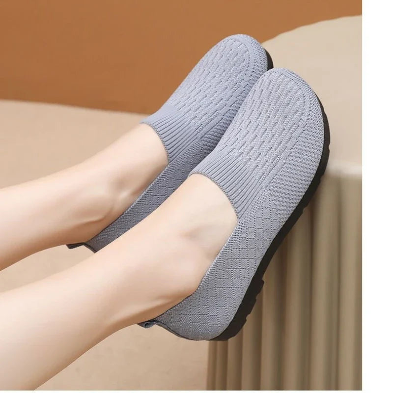 Serenity Ademende Mesh Casual Sneakers