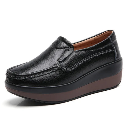 Nieuwe Platform Flats Loafers voor Dames - Stijlvolle Comfortabele Wandelsneakers
