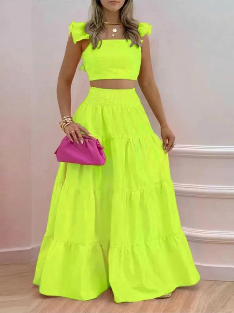 LushStyle Elegante Tweedelige Jurk