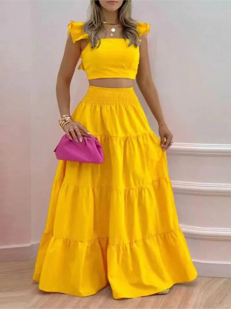 LushStyle Elegante Tweedelige Jurk