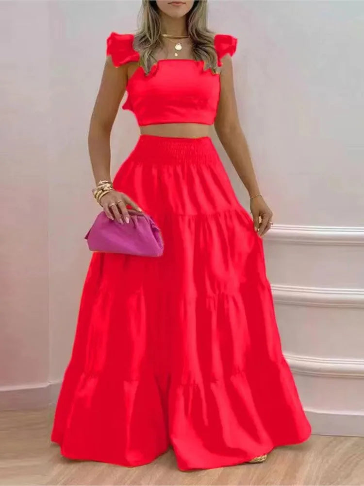LushStyle Elegante Tweedelige Jurk