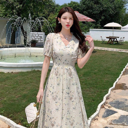 Betoverende Zomerse Chiffon Fee Jurk