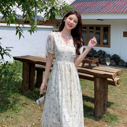 Betoverende Zomerse Chiffon Fee Jurk