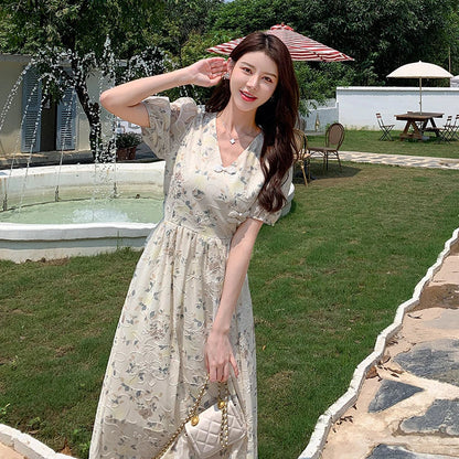 Betoverende Zomerse Chiffon Fee Jurk