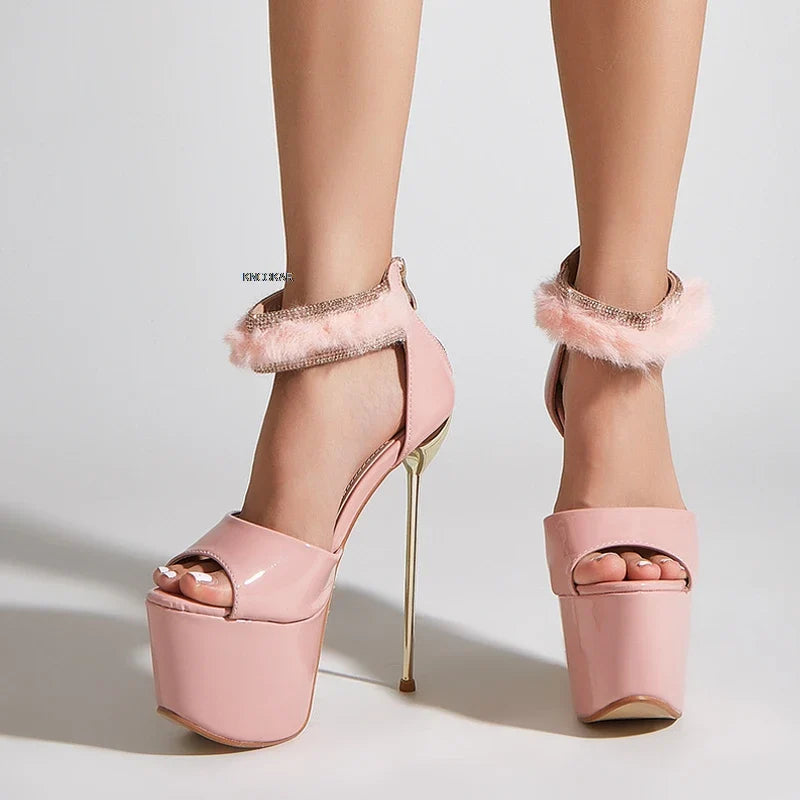 Zomer Mode Kristallen Celestia Sandalen