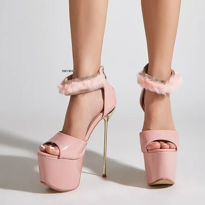 Zomer Mode Kristallen Celestia Sandalen