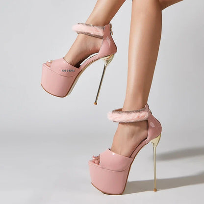 Zomer Mode Kristallen Celestia Sandalen