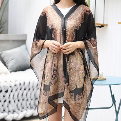 Dames Poncho Sjaal Waterdicht Voor Buiten
