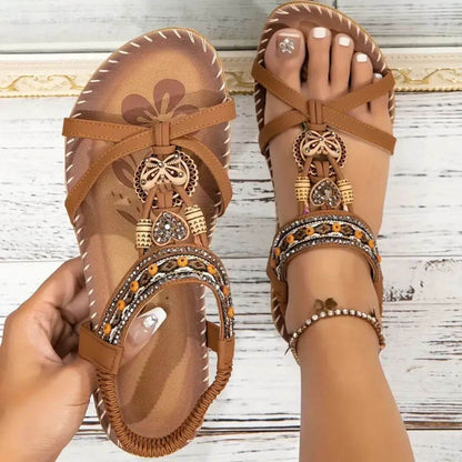 Dames Sandalen Verstelbare Bandjes Comfortabele Pasvorm