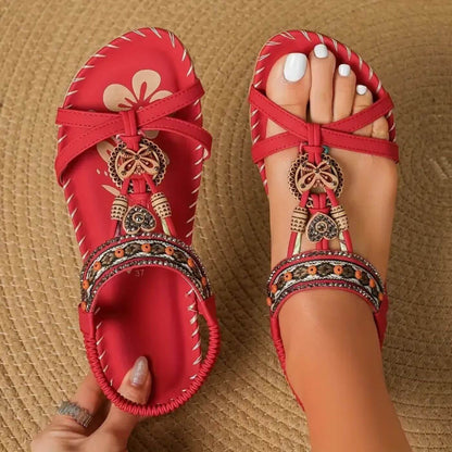 Dames Sandalen Verstelbare Bandjes Comfortabele Pasvorm