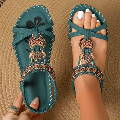 Dames Sandalen Verstelbare Bandjes Comfortabele Pasvorm