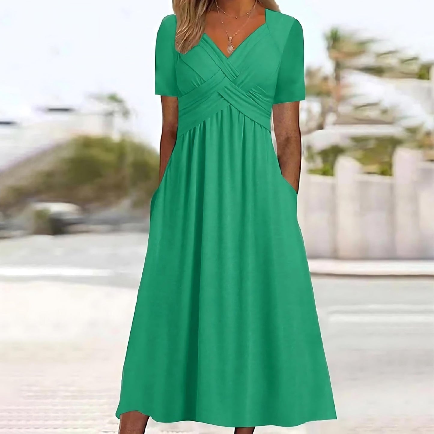 Nunzia | Maxi abito alla moda