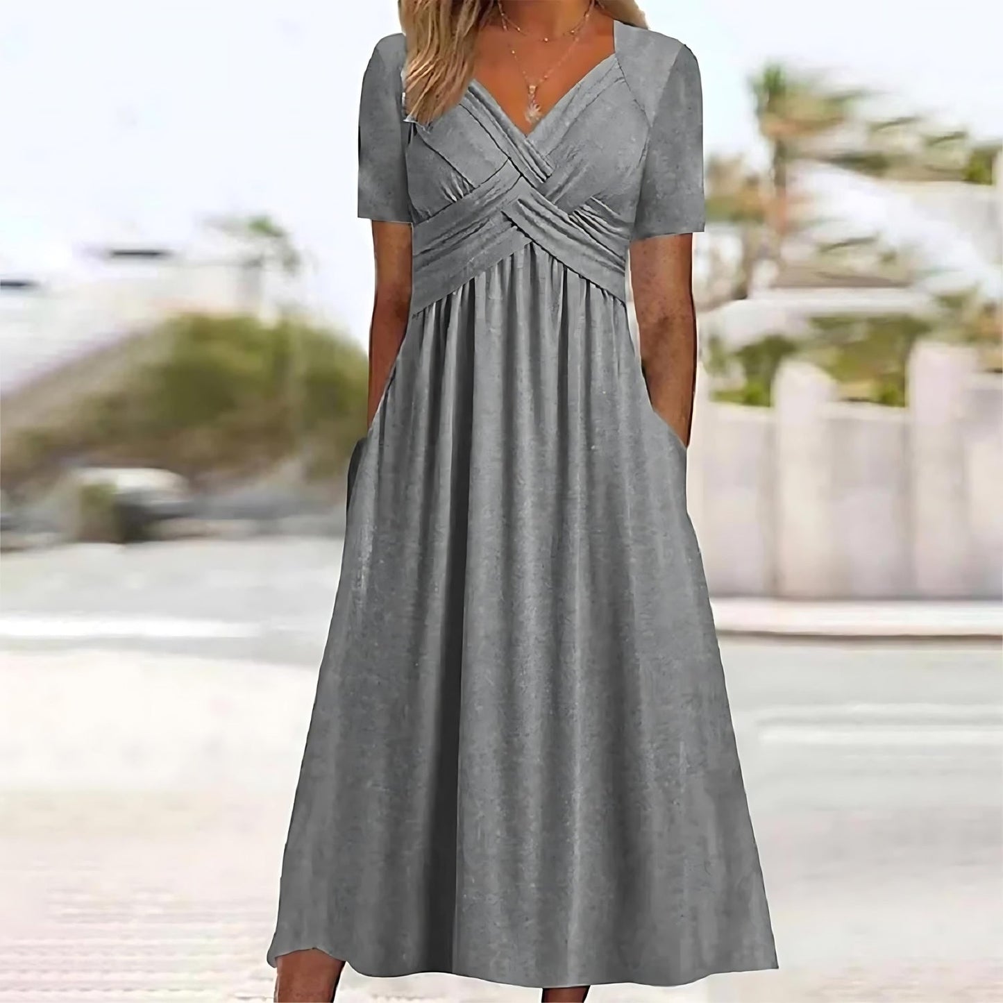 Nunzia | Maxi abito alla moda