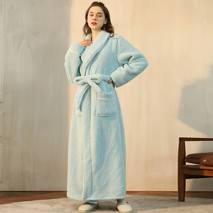 Nora Dames Badjas | Zachte Stof, Tijdloos Design 14