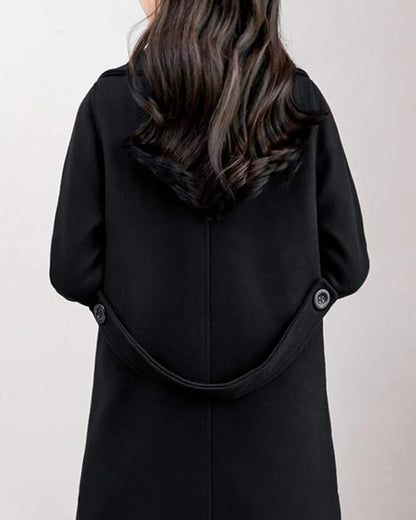 Dames Trenchcoat Waterafstotend Elegant Getailleerd