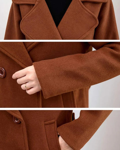Dames Trenchcoat Waterafstotend Elegant Getailleerd