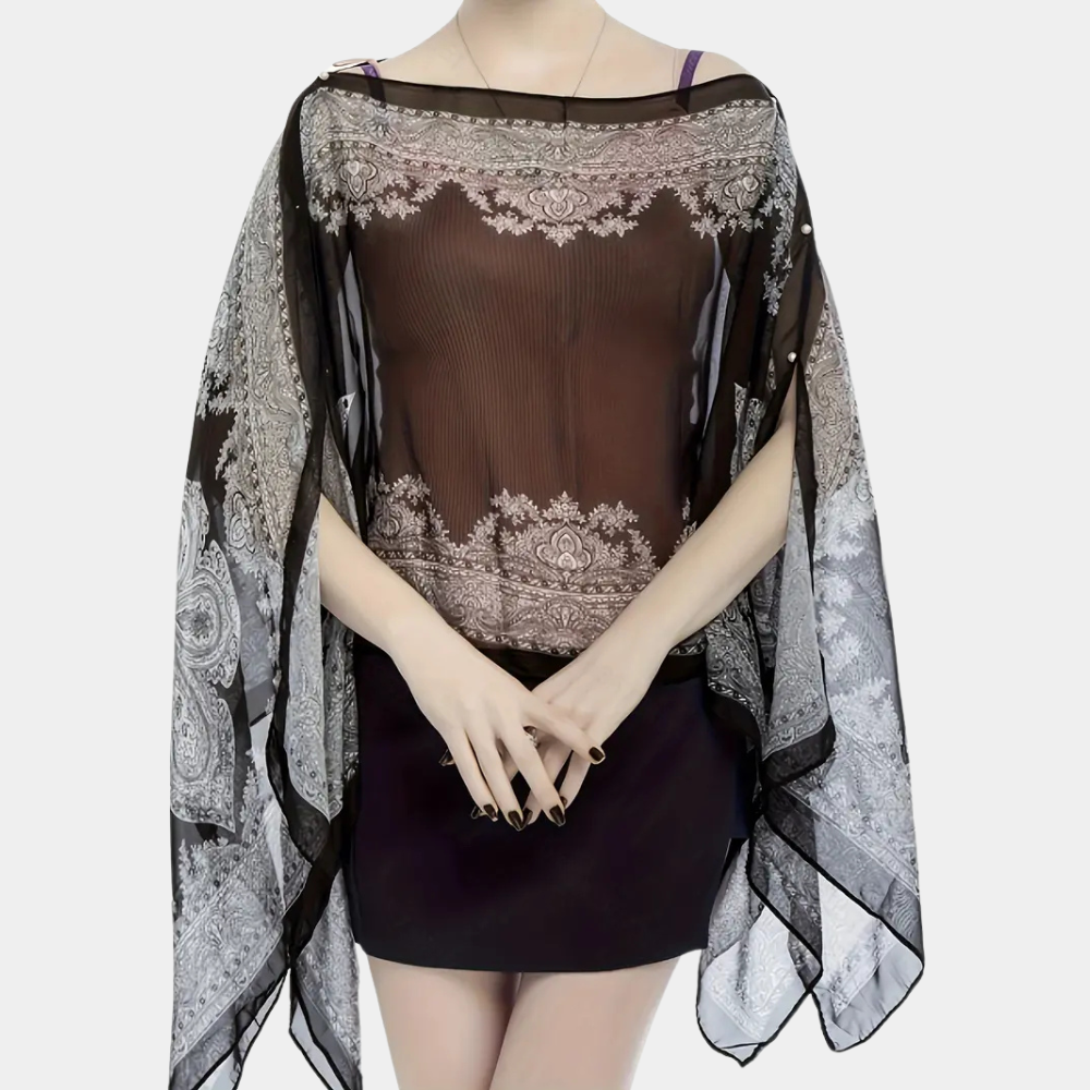 Dames Poncho Sjaal Waterdicht Voor Buiten