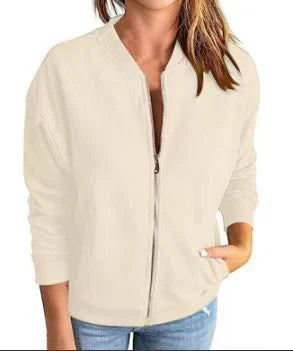 Dames Overgangsjas Rits Modern Elegant