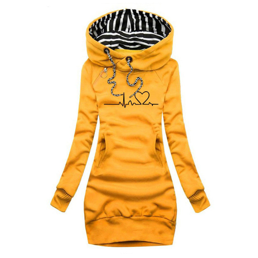 Dames Truijurk Met Print Comfortabele Pasvorm - Mode Vibes
