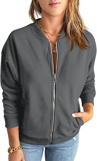 Dames Overgangsjas Rits Modern Elegant