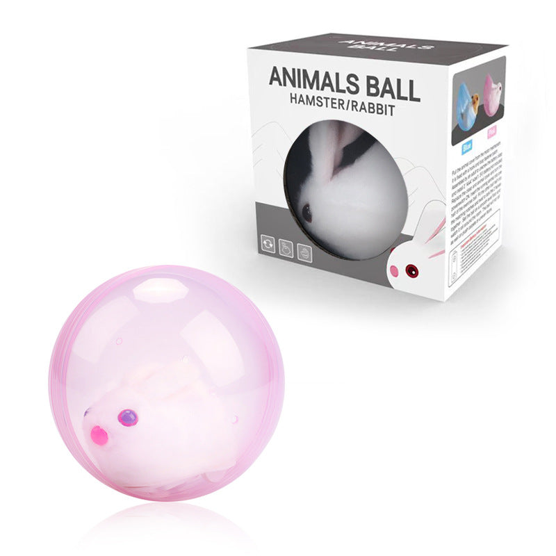 Kattenspeeltje Rollend Furry Roller voor Katjes