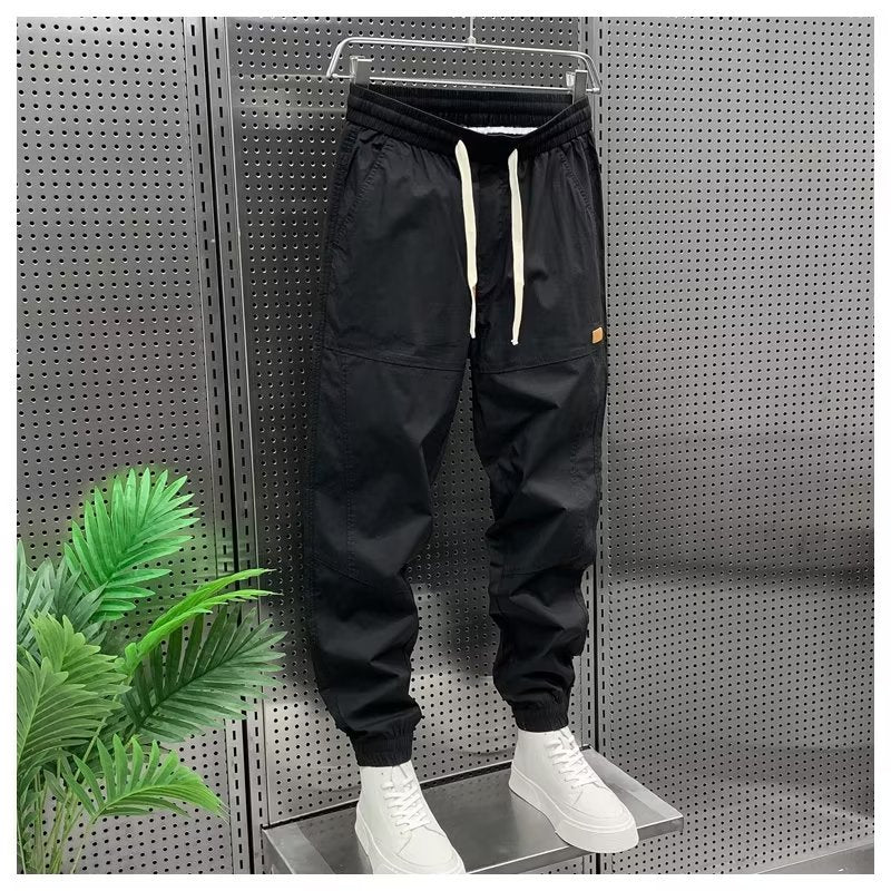 Retro Japanse Stijl Heren Jogger Broek – Katoenen Workwear