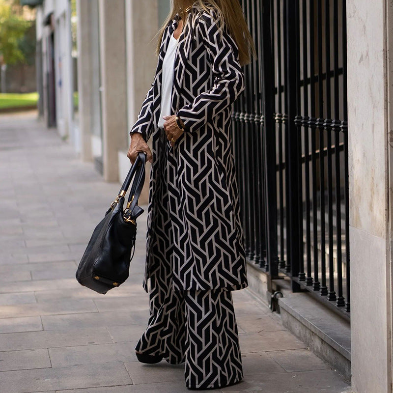 Fiona - Set met Geometrische Print