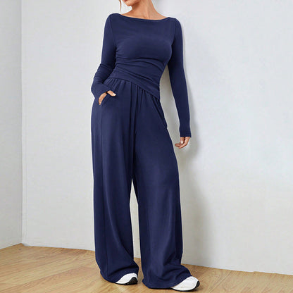 Dames Comfortabele Set Casual Pasvorm