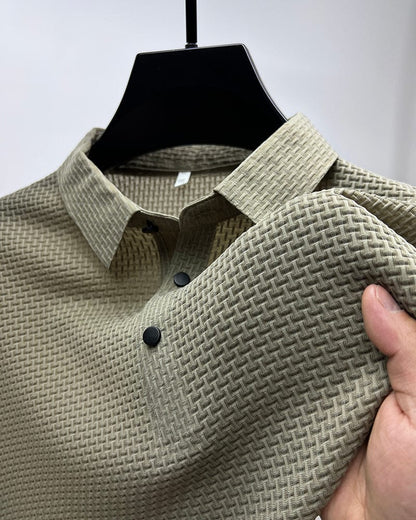 Variant image for T Shirt Uomo - Maglietta Elegante con Stampa Classica-13