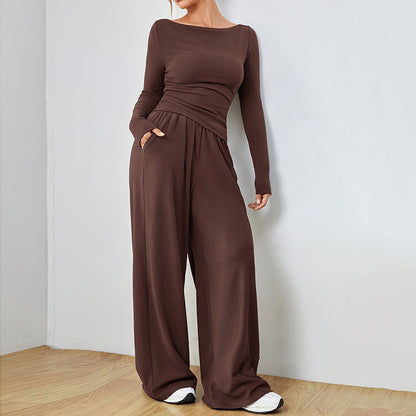 Dames Comfortabele Set Casual Pasvorm