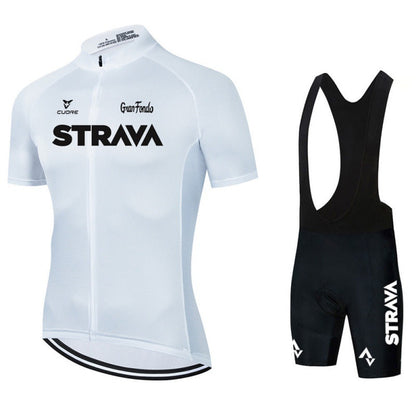 Kobe | Set Combinato Abbigliamento Ciclismo Uomo con Maglia e Pantaloni Traspiranti 3