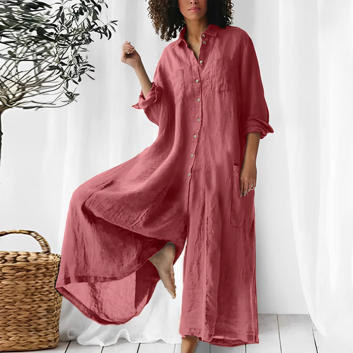 Jumpsuit Natura Stijlvol Elegante Zomeroutfit
