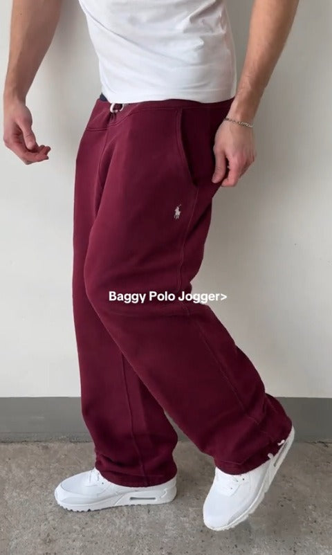 Heren Klassieke Fleece Joggingbroek met Zijzakken