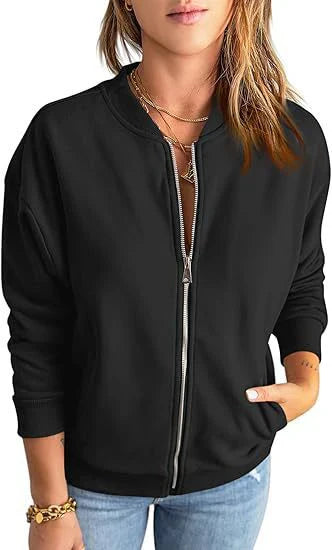 Dames Overgangsjas Rits Modern Elegant