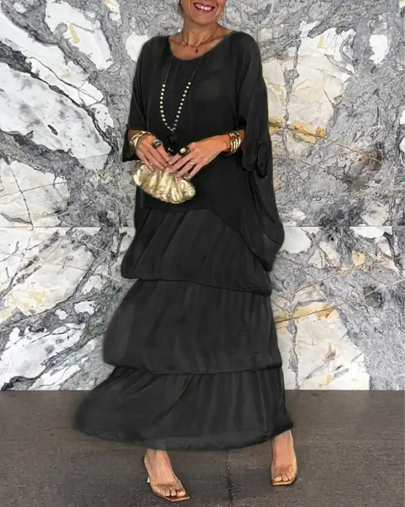 Variant image for Leilany Elegant Dress - Classic Design for Ceremonial Occasions-7