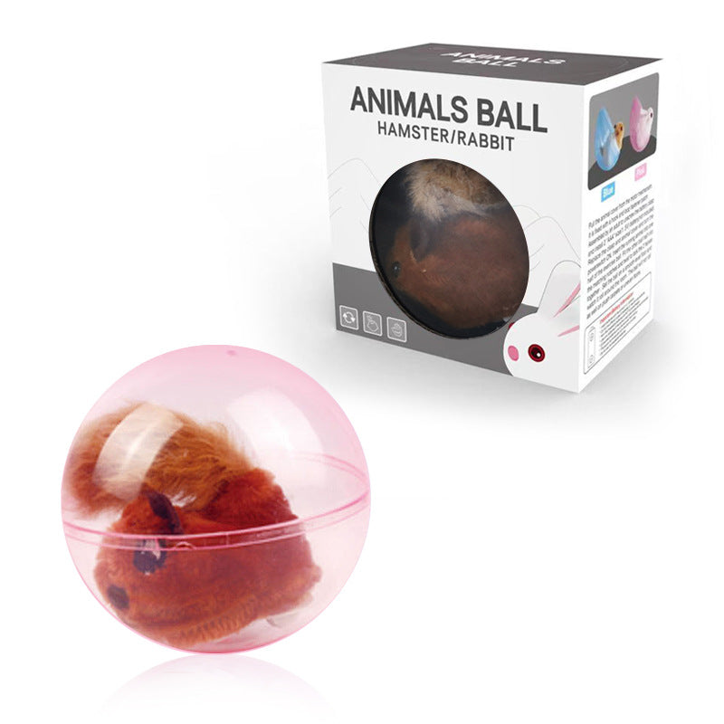 Kattenspeeltje Rollend Furry Roller voor Katjes