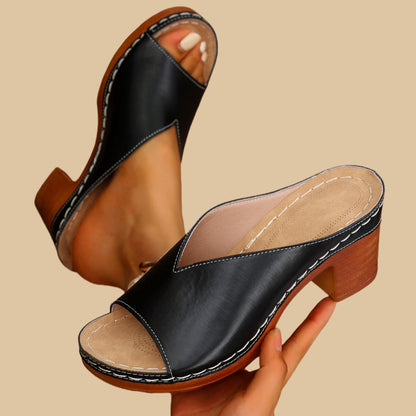 Dames Sandalen Met Hak Elegant
