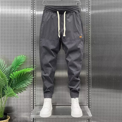 Retro Japanse Stijl Heren Jogger Broek – Katoenen Workwear