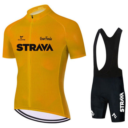 Kobe | Set Combinato Abbigliamento Ciclismo Uomo con Maglia e Pantaloni Traspiranti 6