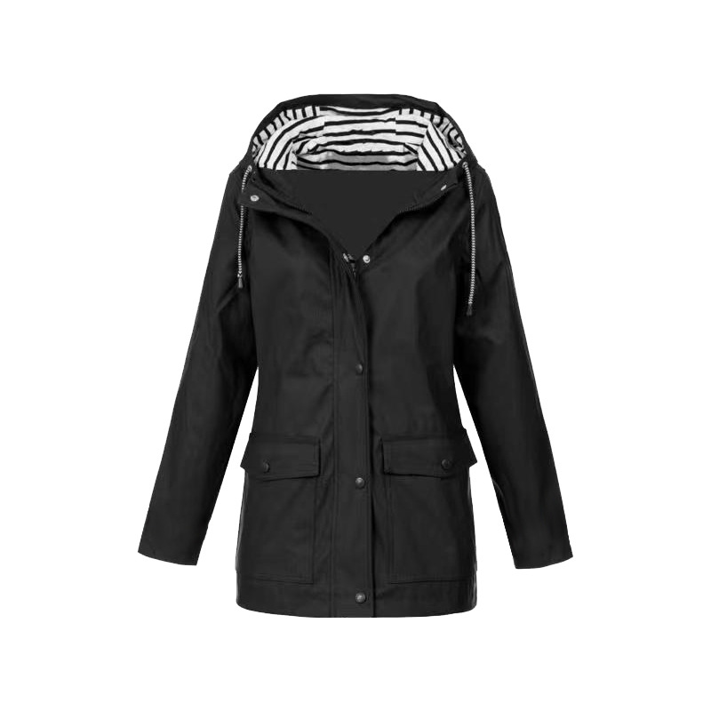 Dames Regenjack Waterdicht en Warm